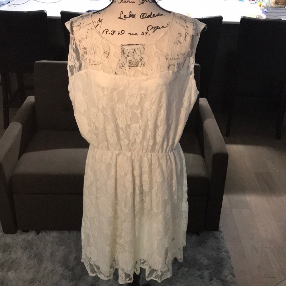 White dress